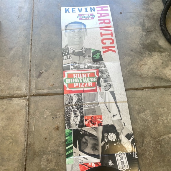 Kevin Harvick/Hunt Brothers pizza cardboard standup - Picture 1 of 2